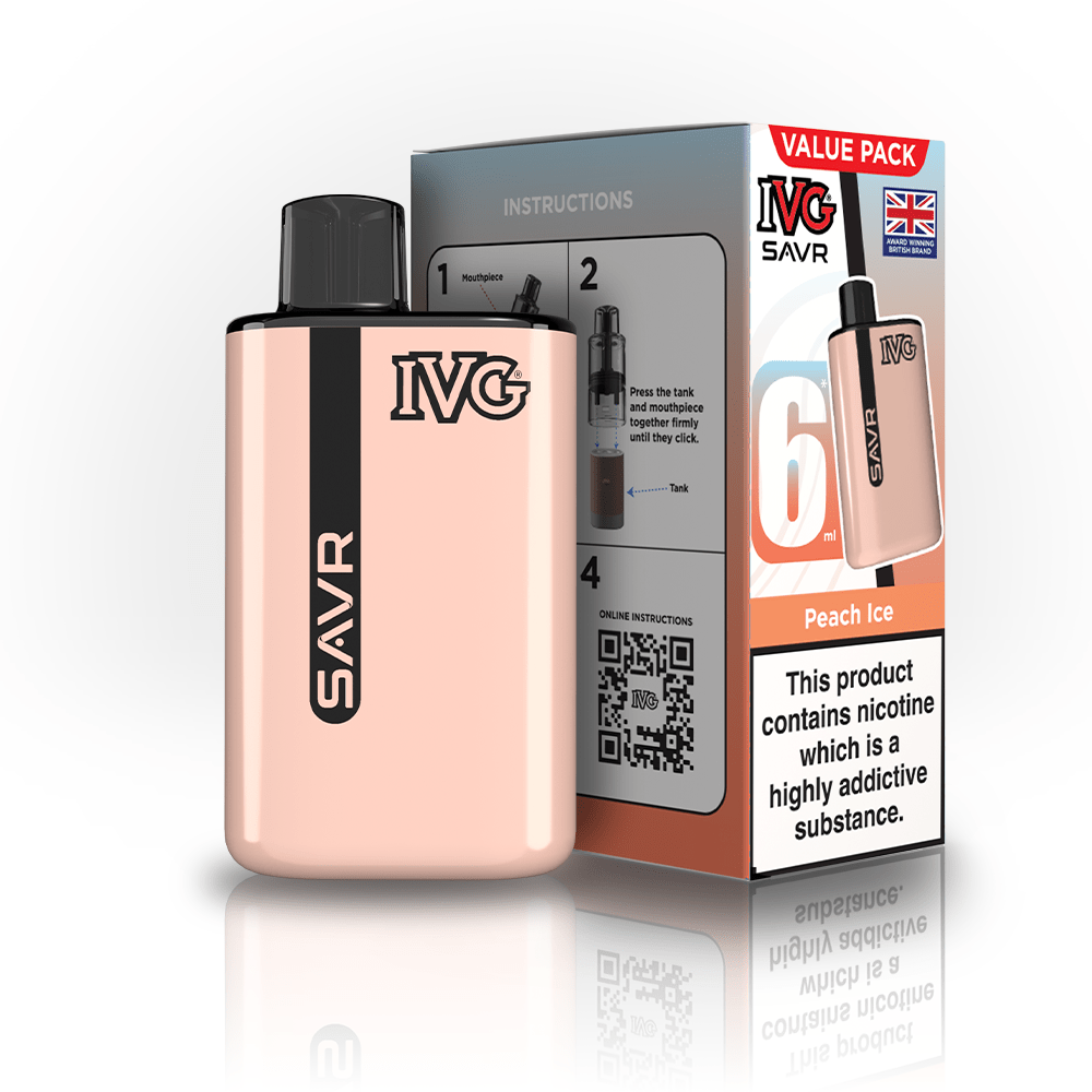 IVG SAVR 3000 Puffs Prefilled Pod Kit | Box of 5