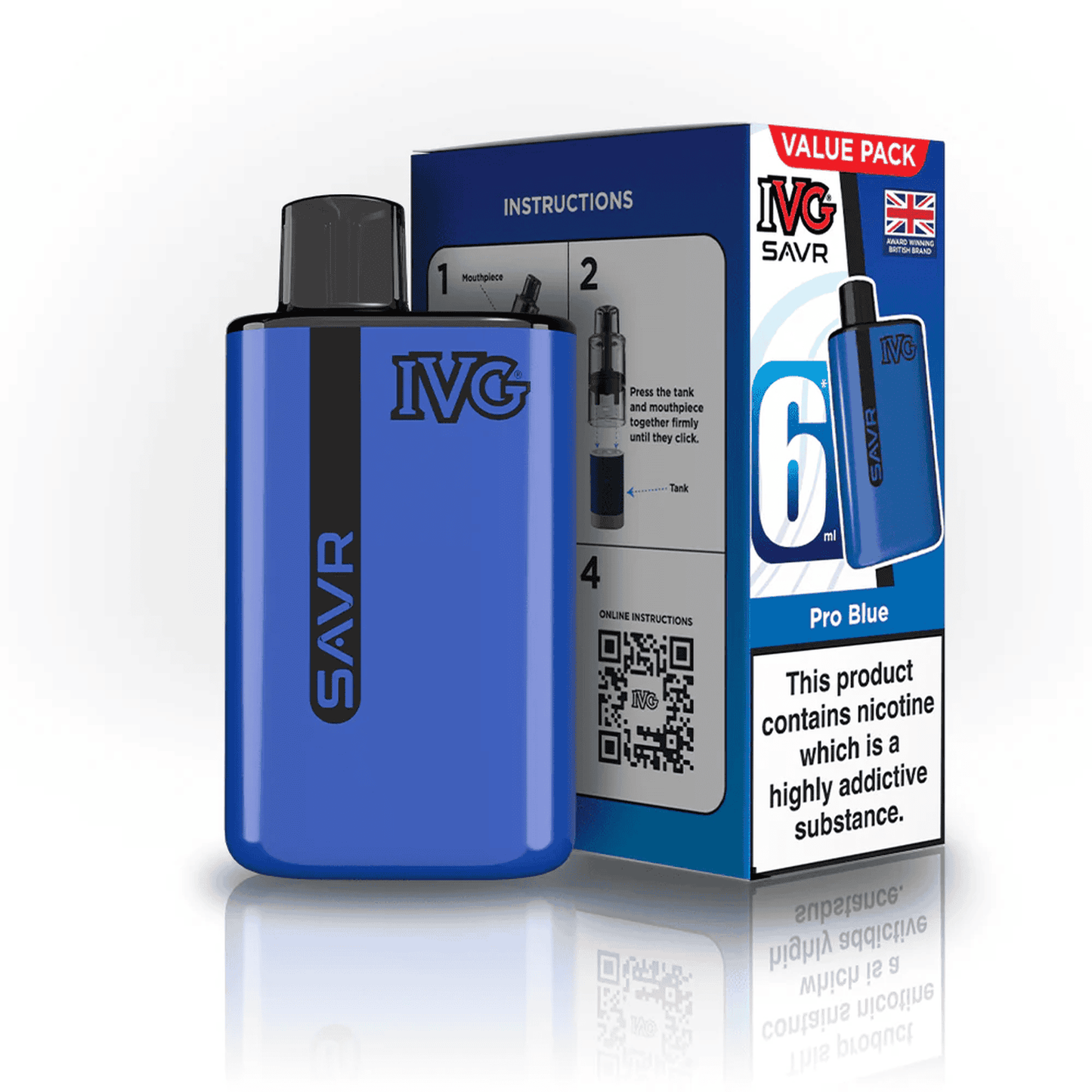 IVG SAVR 3000 Puffs Prefilled Pod Kit | Box of 5