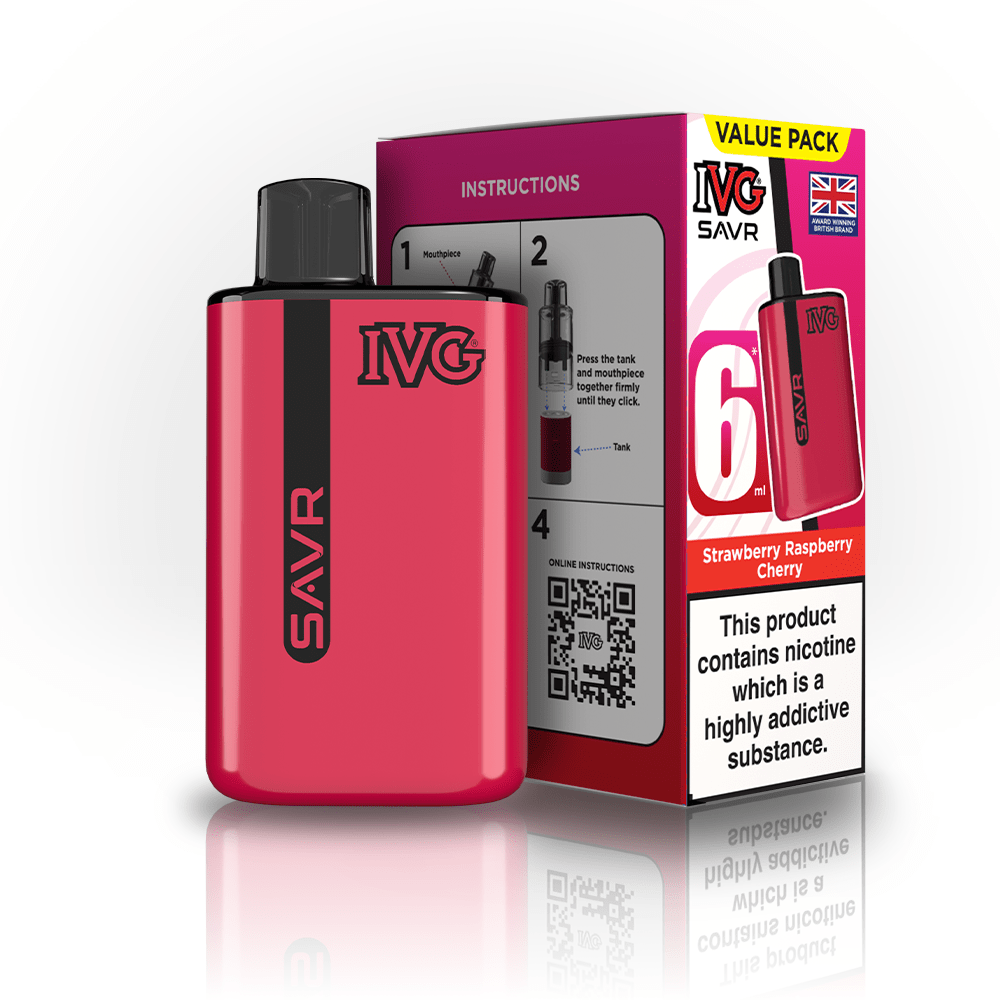 IVG SAVR 3000 Puffs Prefilled Pod Kit | Box of 5