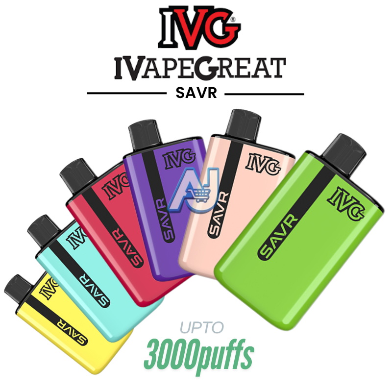 IVG SAVR 3K Puffs Prefilled Pod Vape Kit