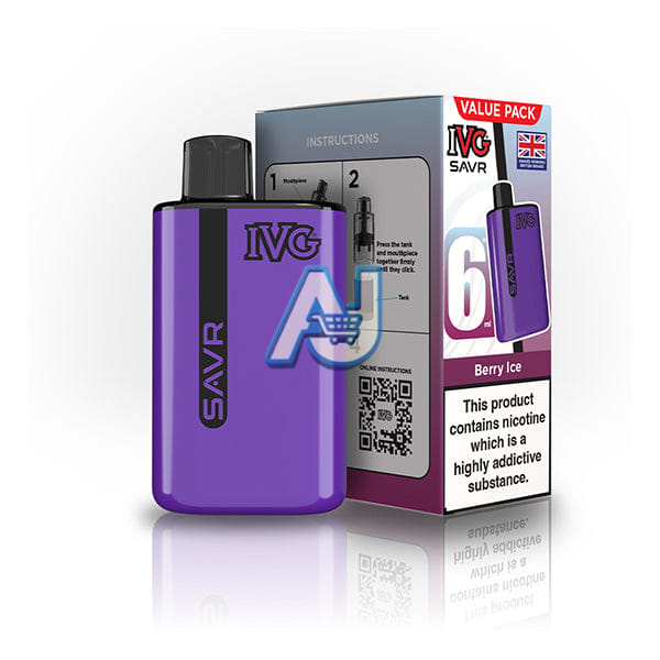 IVG SAVR 3K Puffs Prefilled Pod Vape Kit