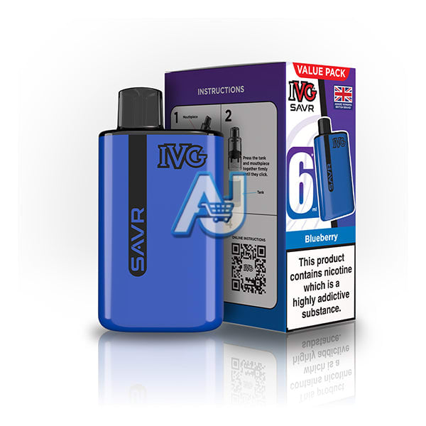 IVG SAVR 3K Puffs Prefilled Pod Vape Kit
