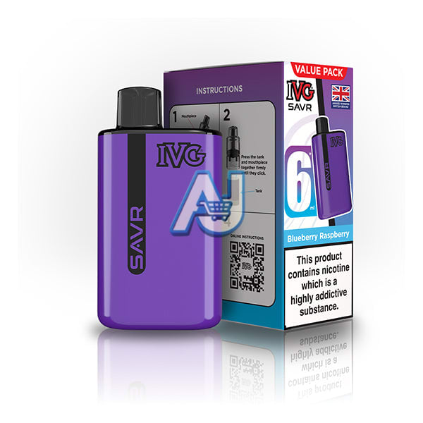 IVG SAVR 3K Puffs Prefilled Pod Vape Kit