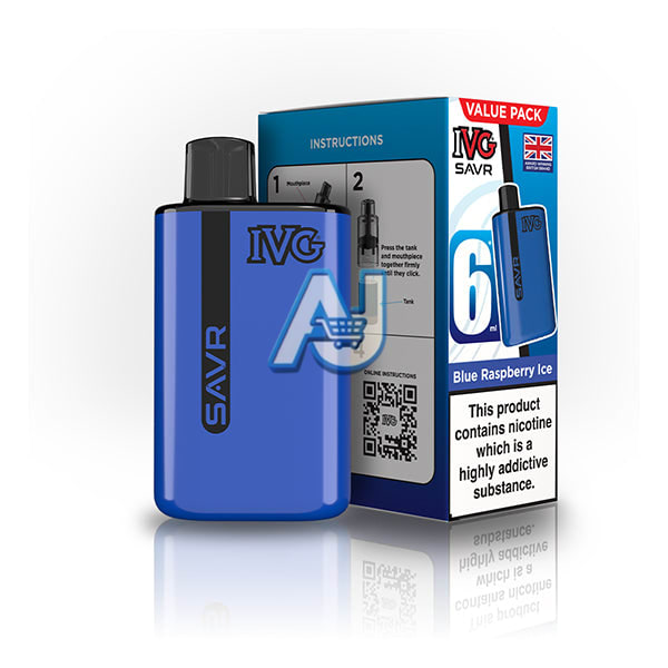 IVG SAVR 3K Puffs Prefilled Pod Vape Kit
