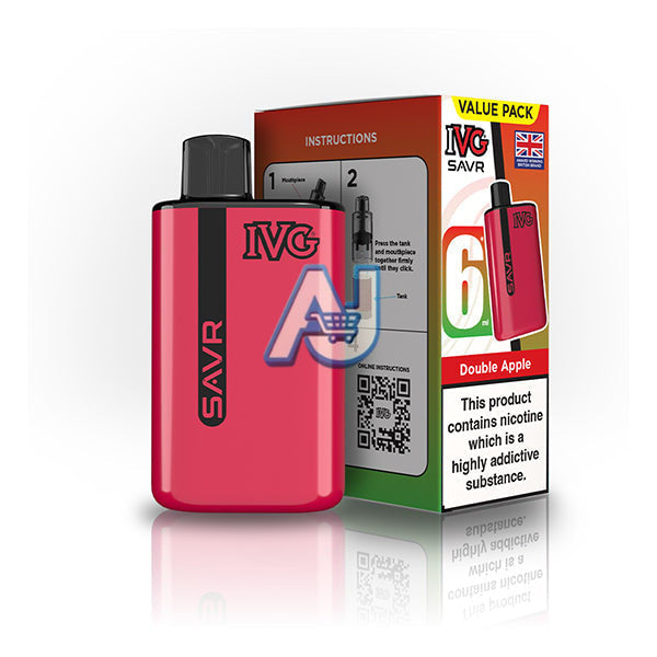 IVG SAVR 3K Puffs Prefilled Pod Vape Kit