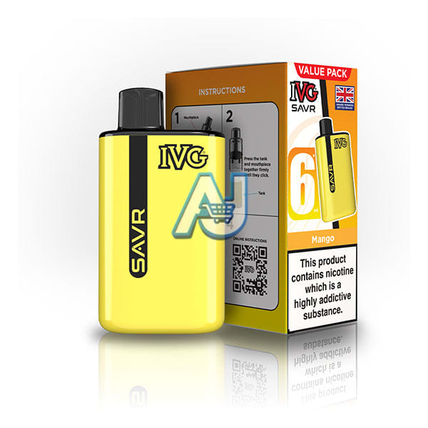 IVG SAVR 3K Puffs Prefilled Pod Vape Kit