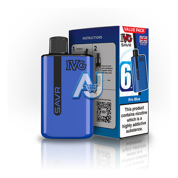 IVG SAVR 3K Puffs Prefilled Pod Vape Kit