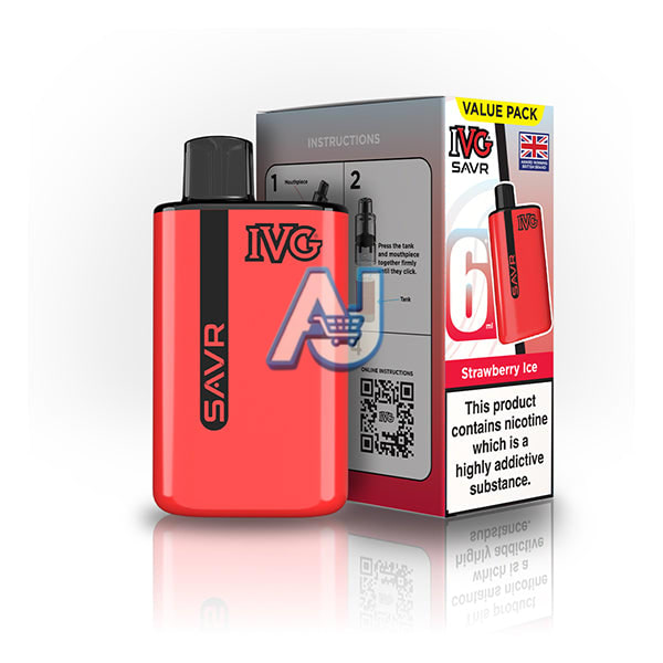 IVG SAVR 3K Puffs Prefilled Pod Vape Kit