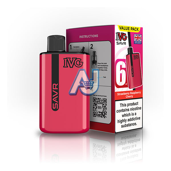 IVG SAVR 3K Puffs Prefilled Pod Vape Kit
