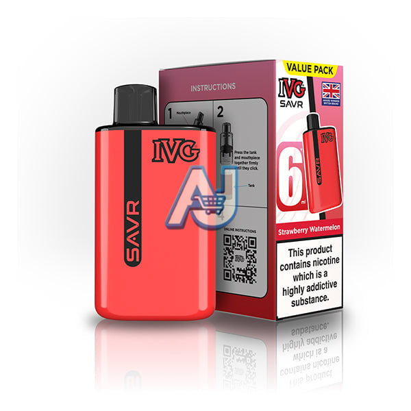 IVG SAVR 3K Puffs Prefilled Pod Vape Kit