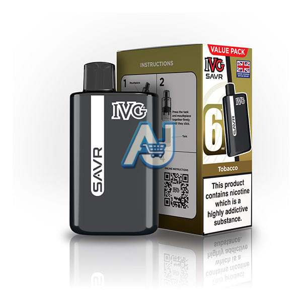 IVG SAVR 3K Puffs Prefilled Pod Vape Kit