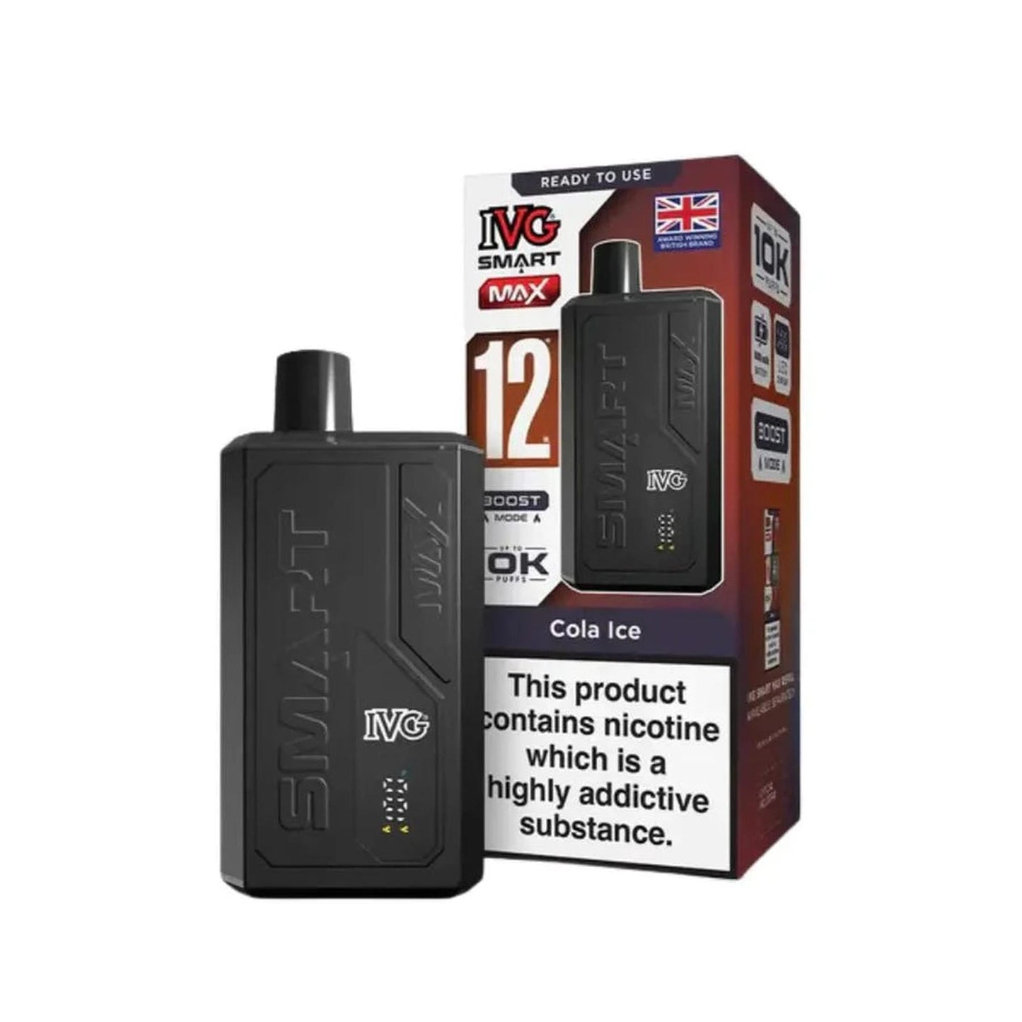 IVG Smart Max 10000 Prefilled Pod Vape Kit | Box of 5