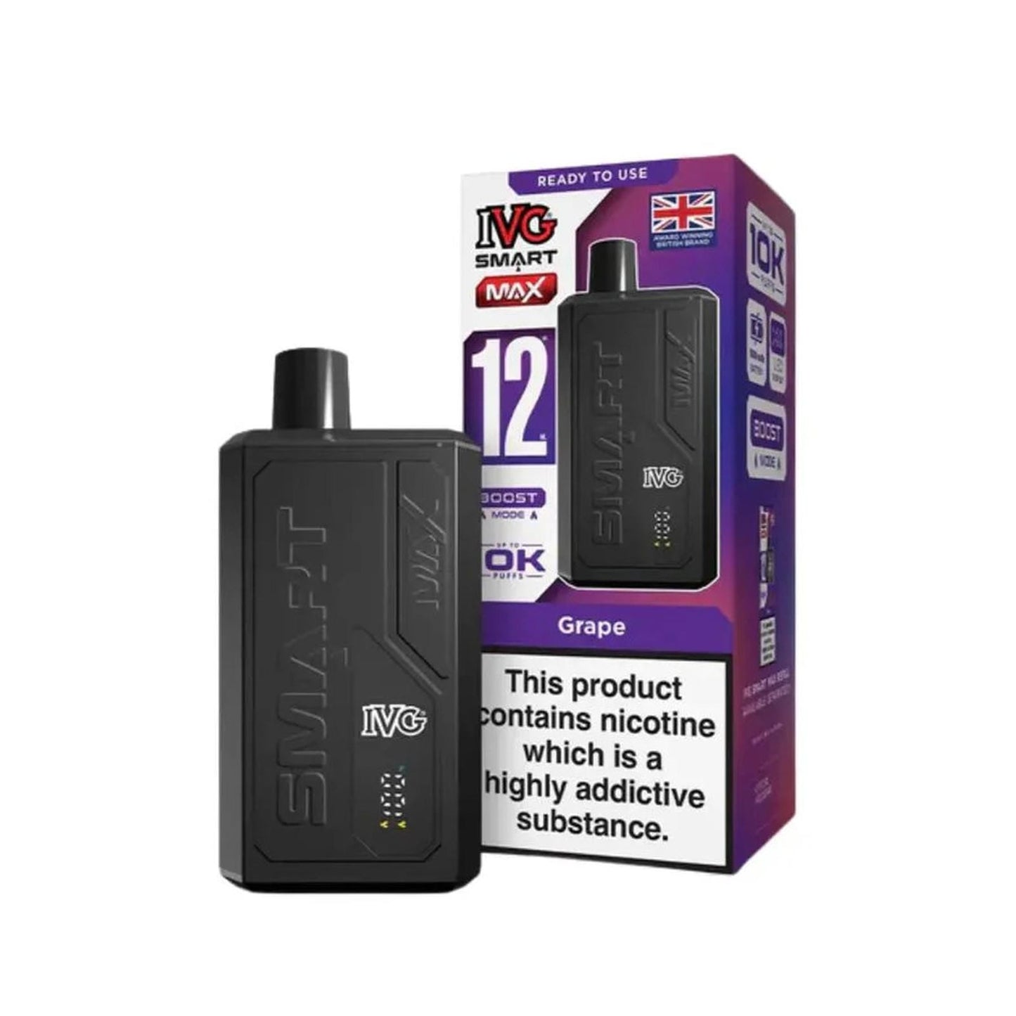 IVG Smart Max 10000 Prefilled Pod Vape Kit | Box of 5