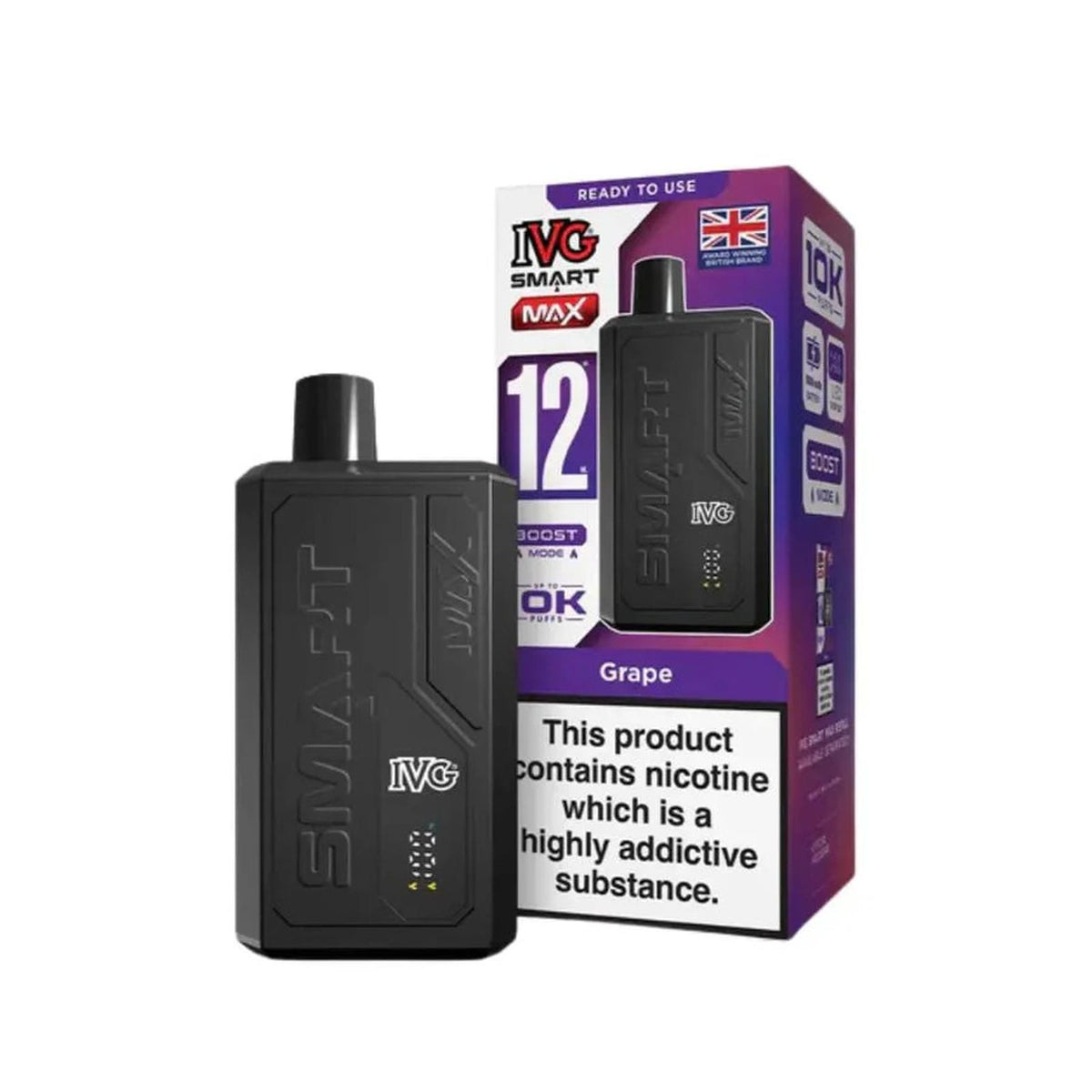IVG Smart Max 10000 Prefilled Pod Vape Kit | Box of 5