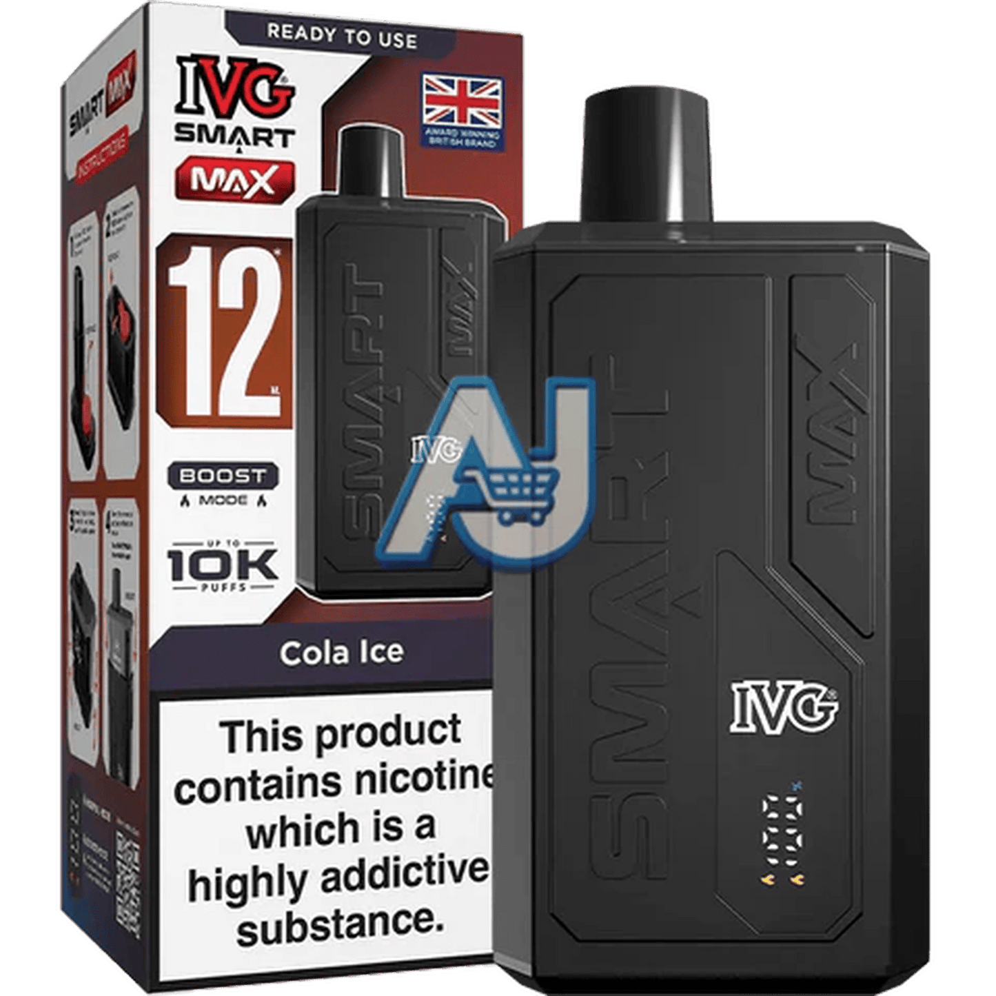 IVG Smart Max 10K Puffs Prefilled Pod Kit