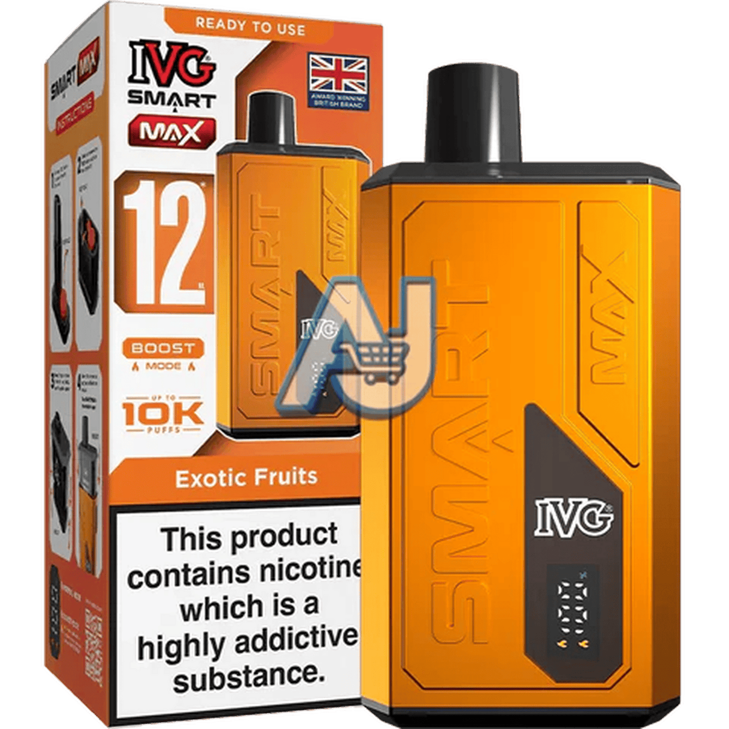 IVG Smart Max 10K Puffs Prefilled Pod Kit