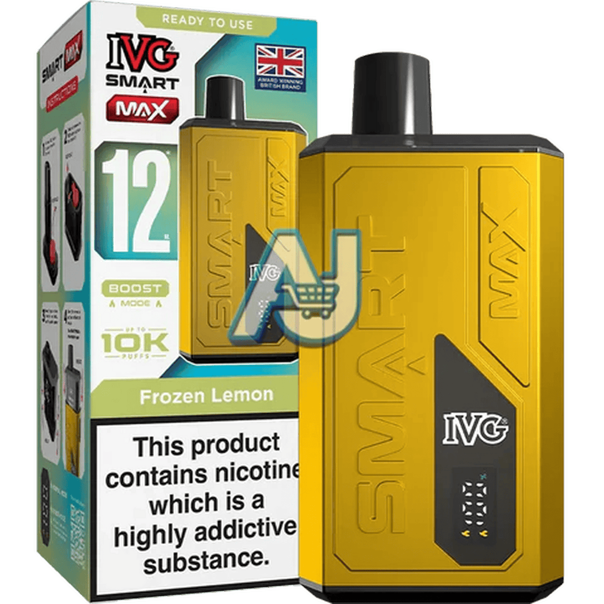 IVG Smart Max 10K Puffs Prefilled Pod Kit