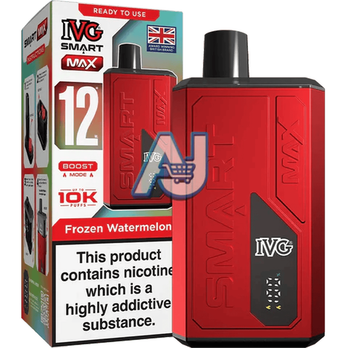 IVG Smart Max 10K Puffs Prefilled Pod Kit