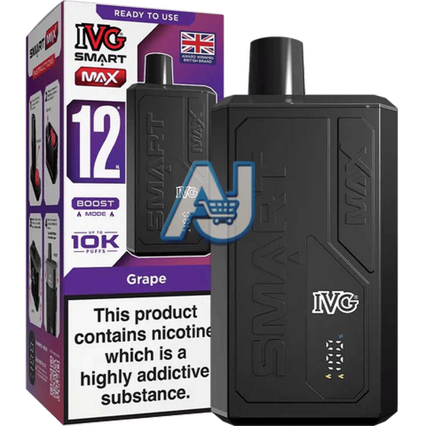 IVG Smart Max 10K Puffs Prefilled Pod Kit