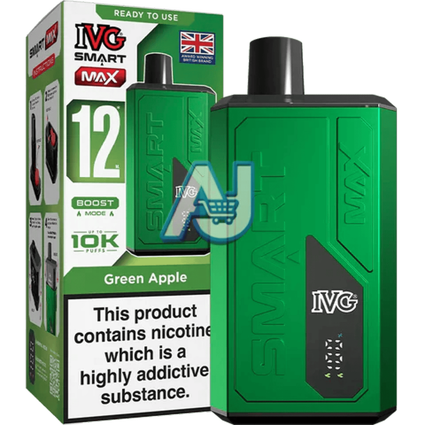 IVG Smart Max 10K Puffs Prefilled Pod Kit