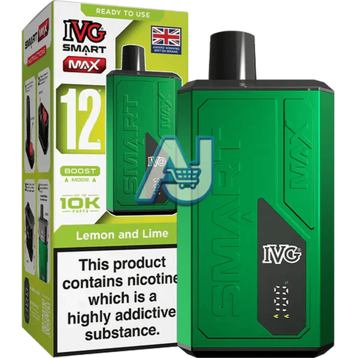 IVG Smart Max 10K Puffs Prefilled Pod Kit
