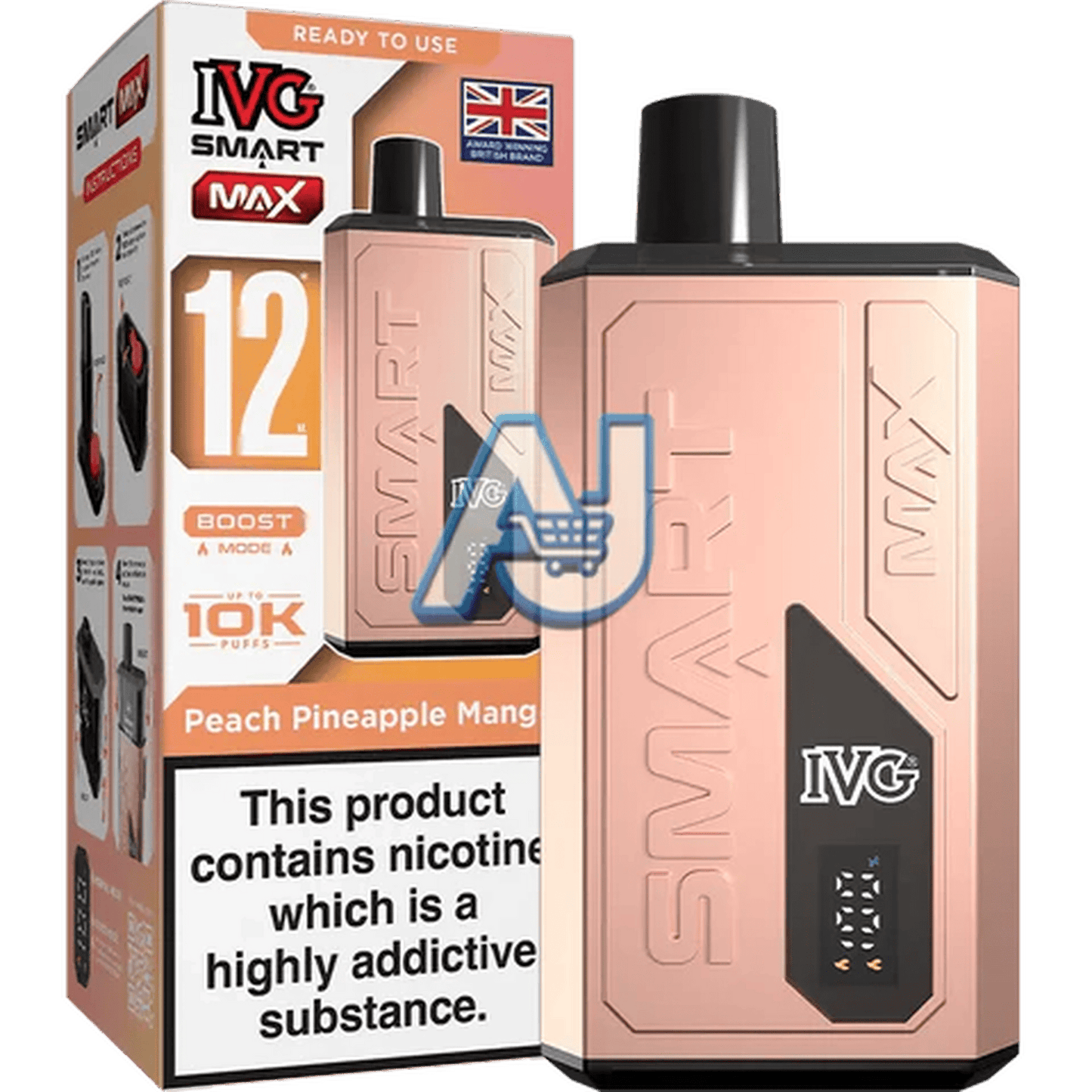 IVG Smart Max 10K Puffs Prefilled Pod Kit