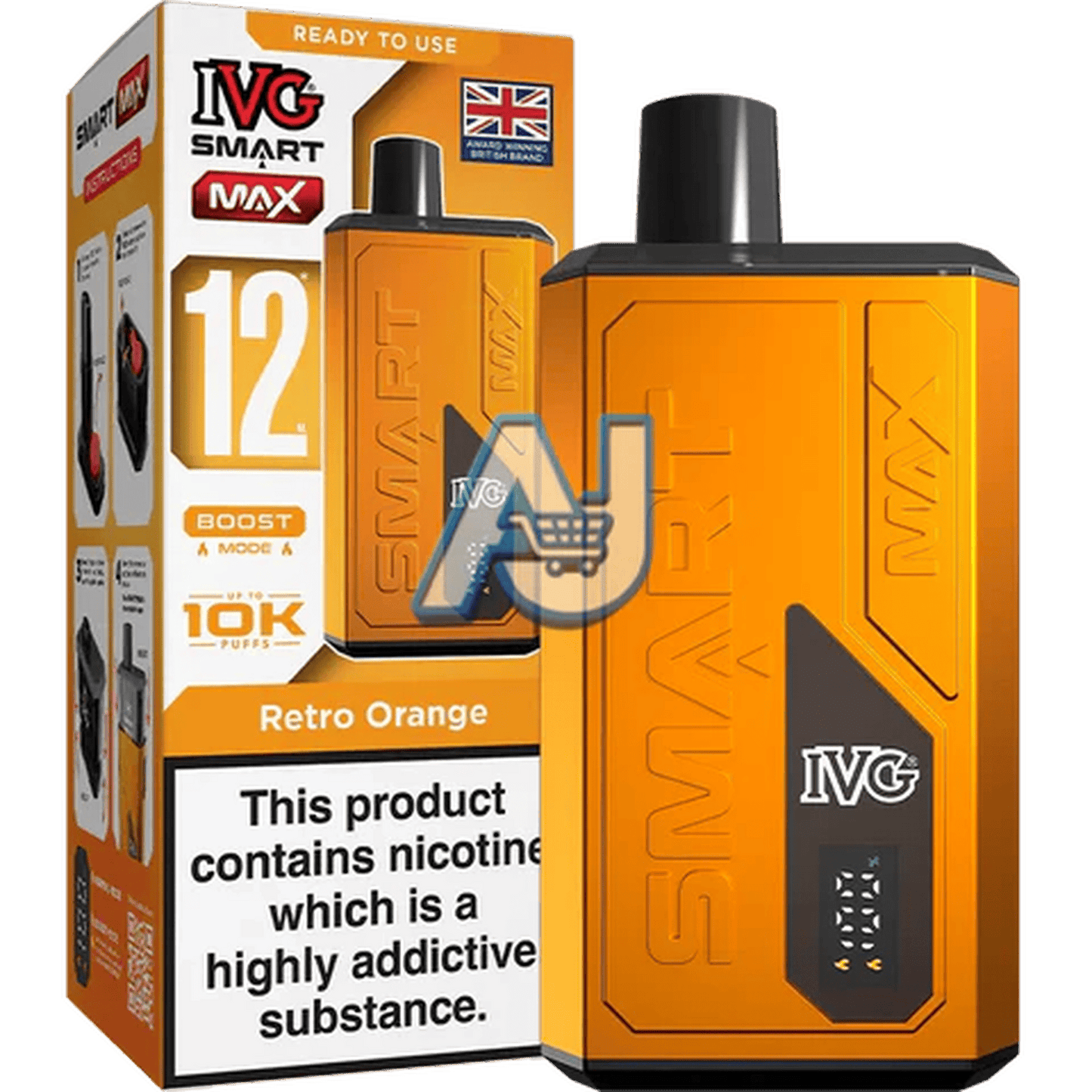 IVG Smart Max 10K Puffs Prefilled Pod Kit