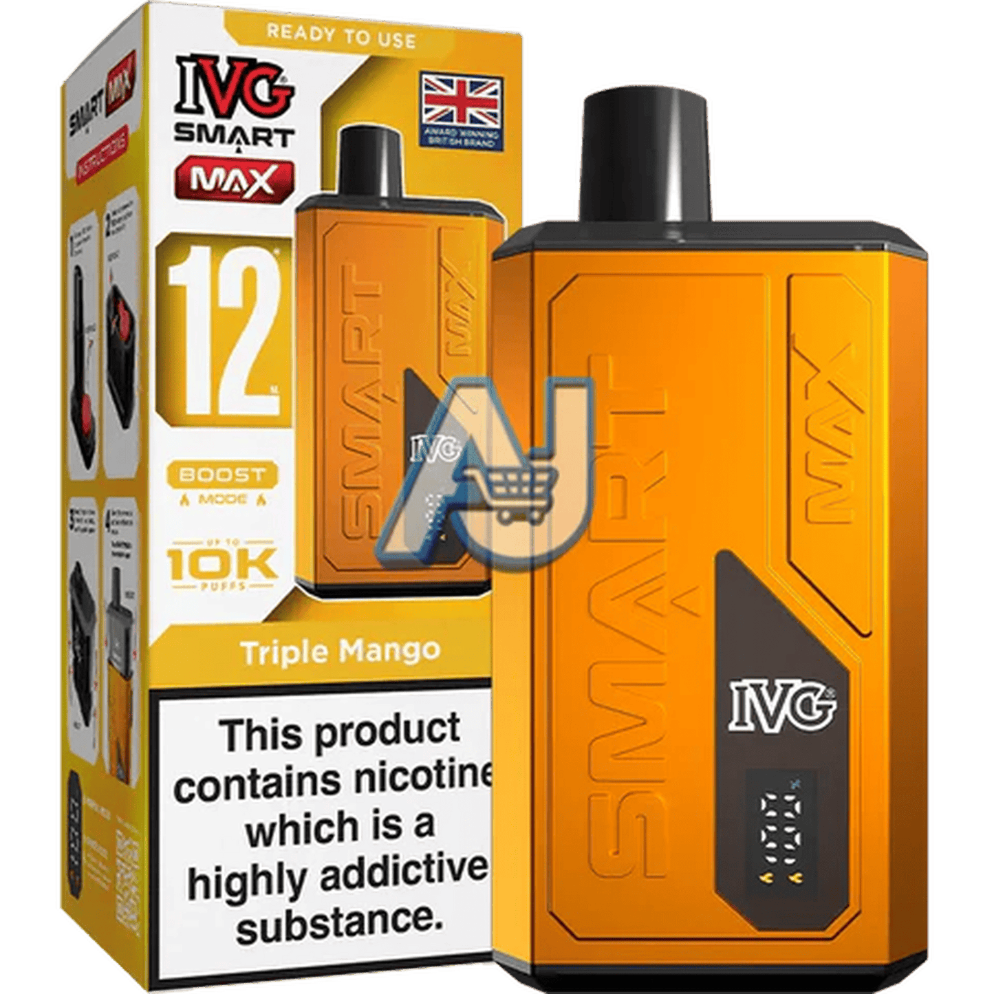 IVG Smart Max 10K Puffs Prefilled Pod Kit