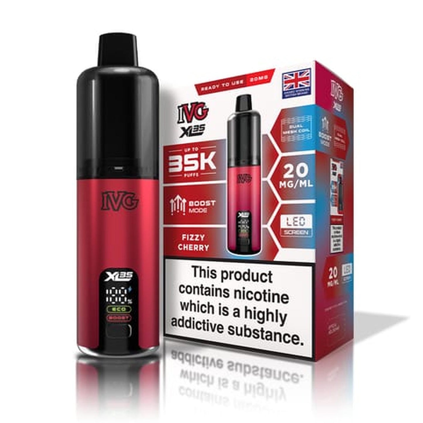 IVG XL 35K Puff Prefilled Pod Vape Kit | Box of 5