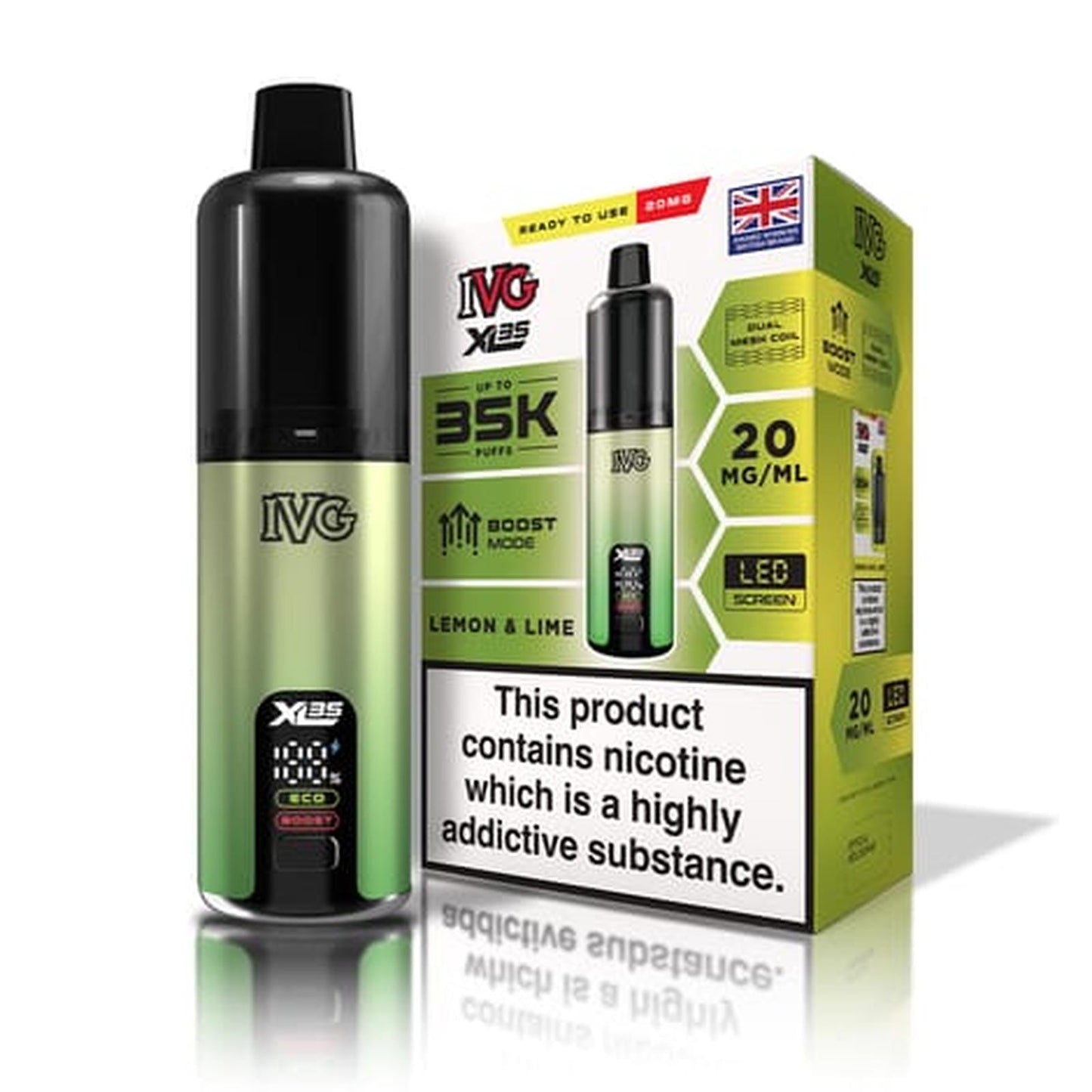 IVG XL 35K Puff Prefilled Pod Vape Kit | Box of 5