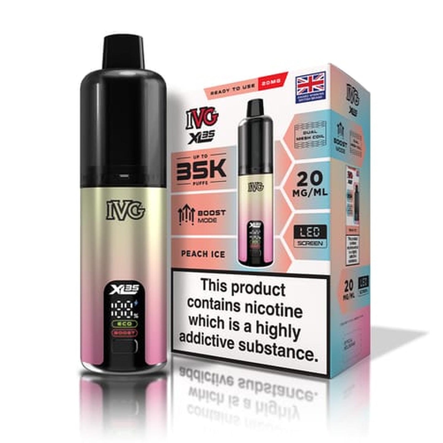 IVG XL 35K Puff Prefilled Pod Vape Kit | Box of 5