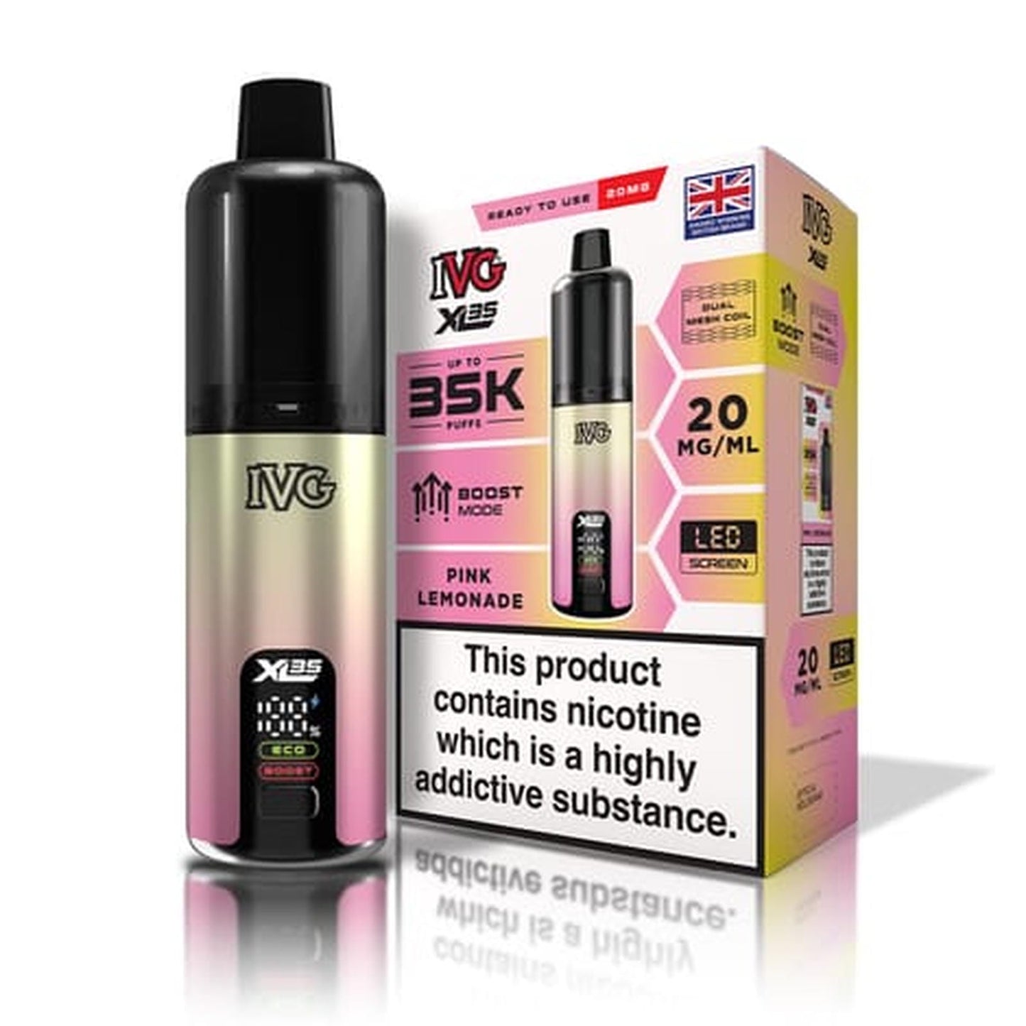 IVG XL 35K Puff Prefilled Pod Vape Kit | Box of 5