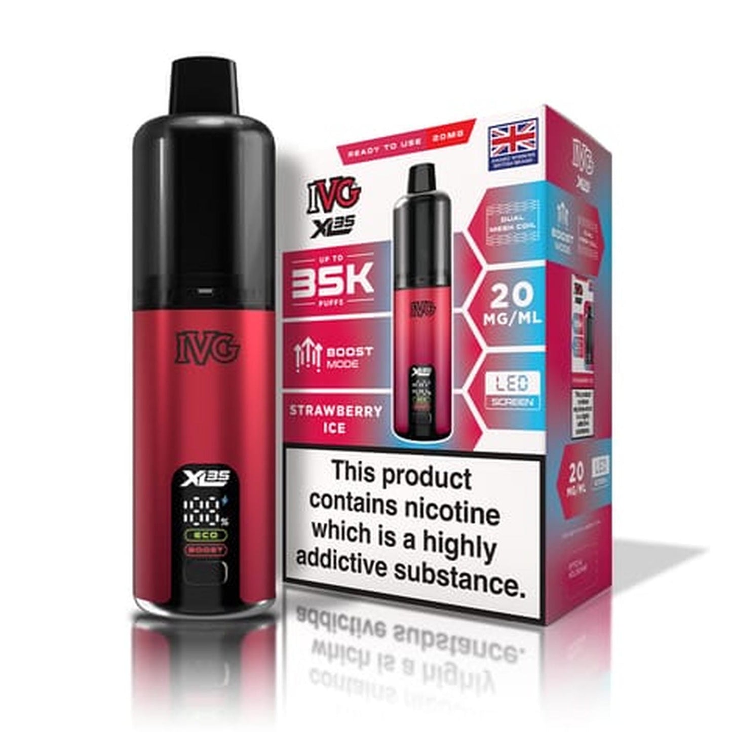 IVG XL 35K Puff Prefilled Pod Vape Kit | Box of 5