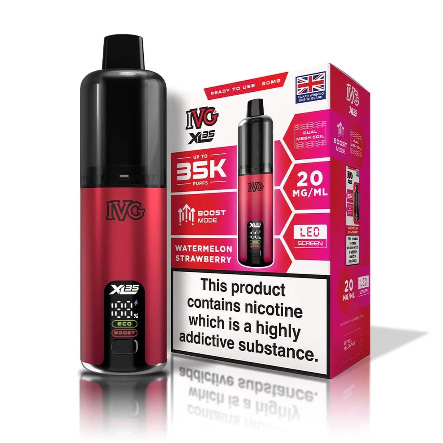 IVG XL 35K Puff Prefilled Pod Vape Kit | Box of 5