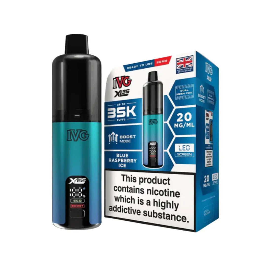 IVG XL 35K Puffs Prefilled & Reusable Pod Kit