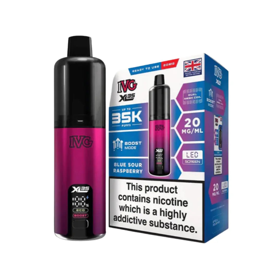 IVG XL 35K Puffs Prefilled & Reusable Pod Kit