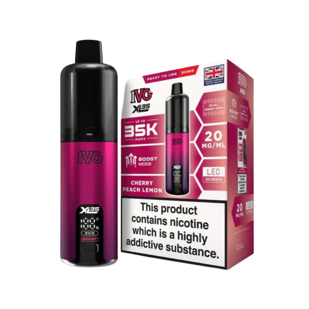 IVG XL 35K Puffs Prefilled & Reusable Pod Kit