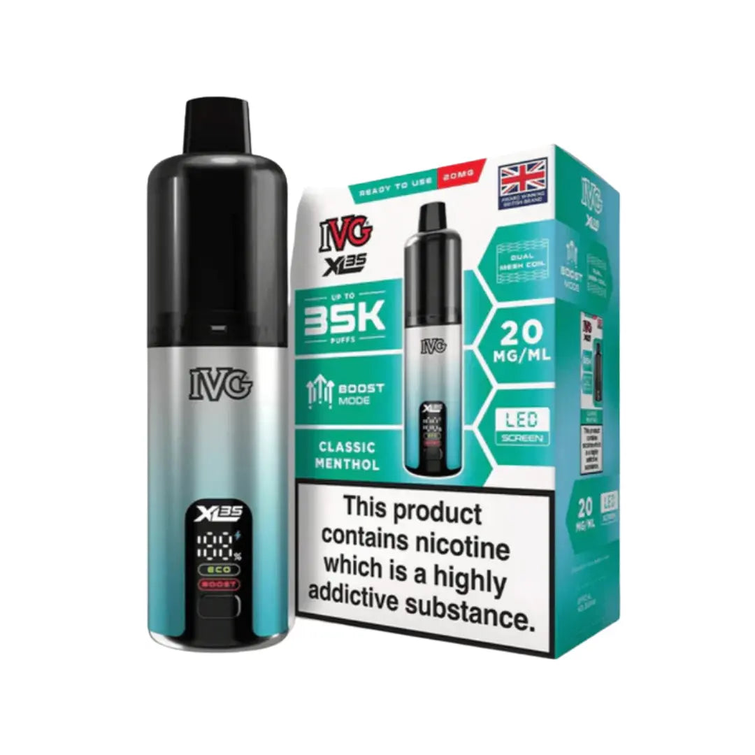 IVG XL 35K Puffs Prefilled & Reusable Pod Kit