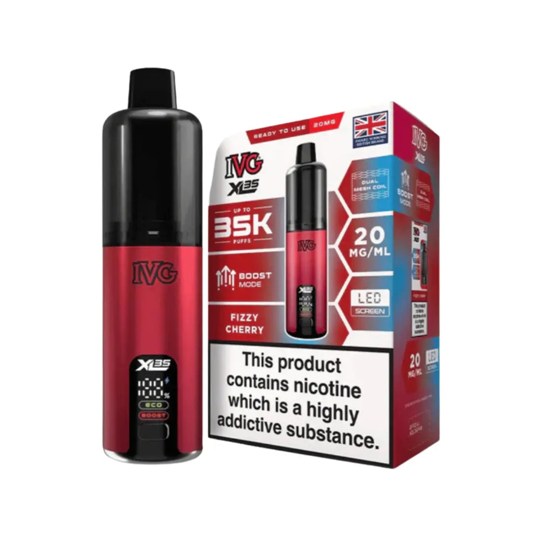 IVG XL 35K Puffs Prefilled & Reusable Pod Kit
