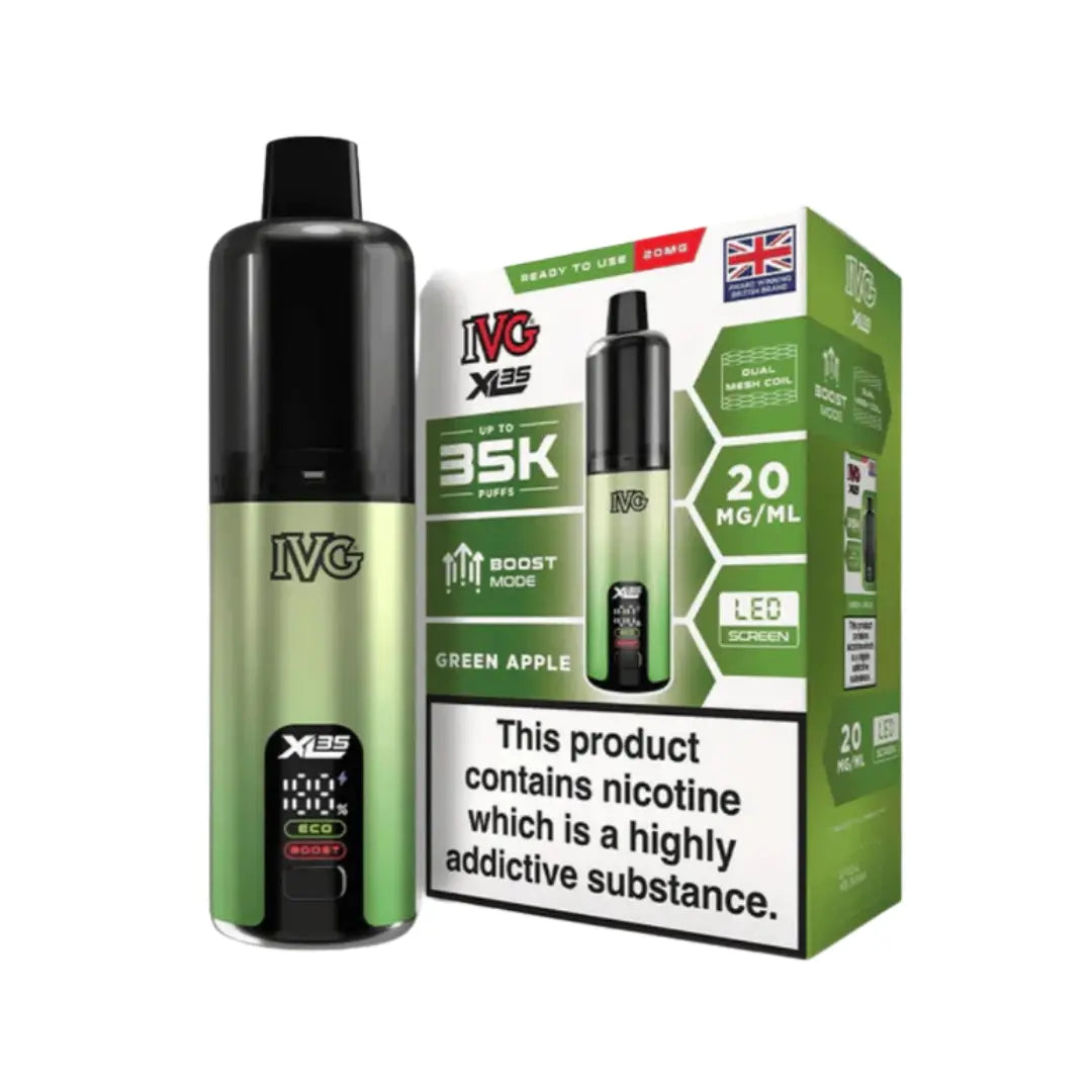 IVG XL 35K Puffs Prefilled & Reusable Pod Kit