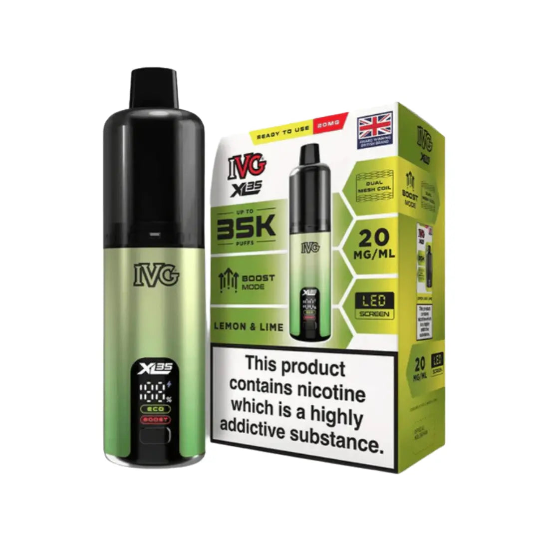 IVG XL 35K Puffs Prefilled & Reusable Pod Kit