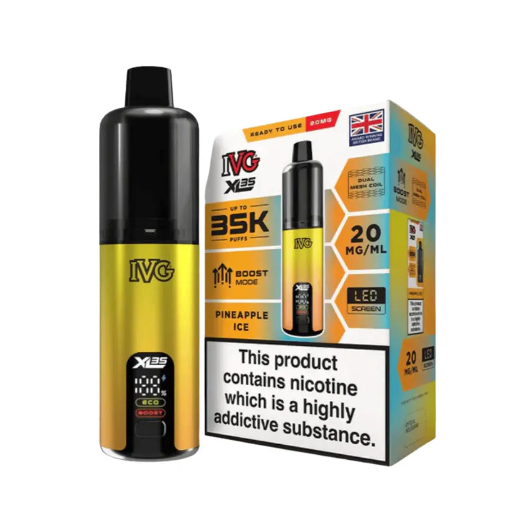 IVG XL 35K Puffs Prefilled & Reusable Pod Kit