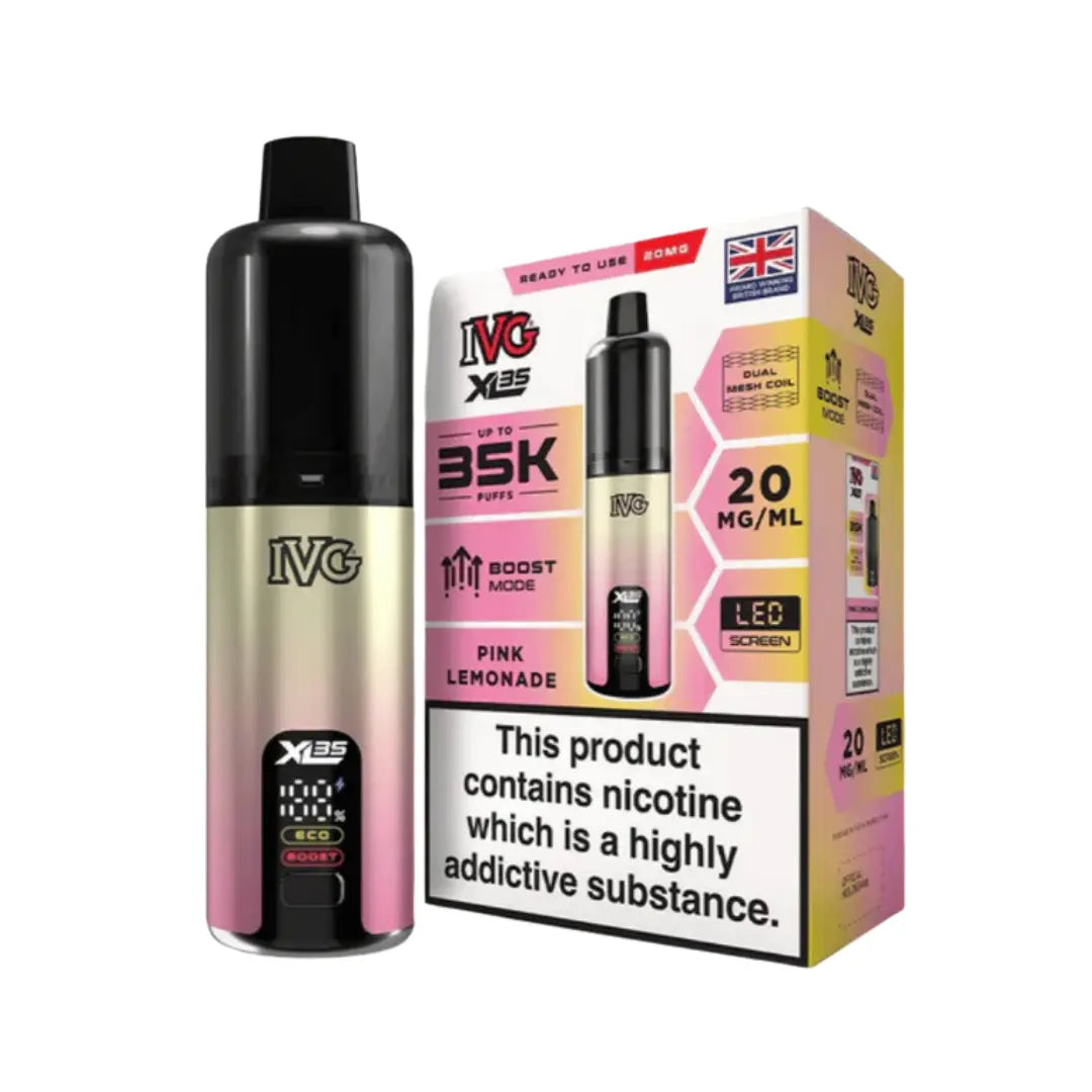 IVG XL 35K Puffs Prefilled & Reusable Pod Kit