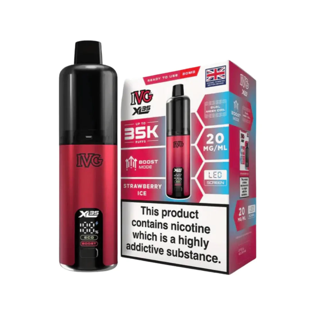 IVG XL 35K Puffs Prefilled & Reusable Pod Kit