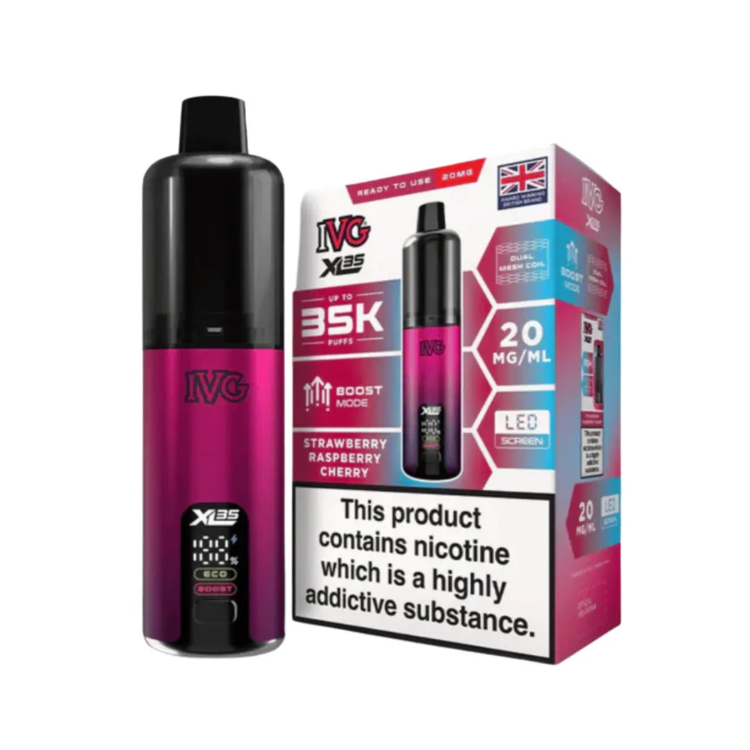 IVG XL 35K Puffs Prefilled & Reusable Pod Kit