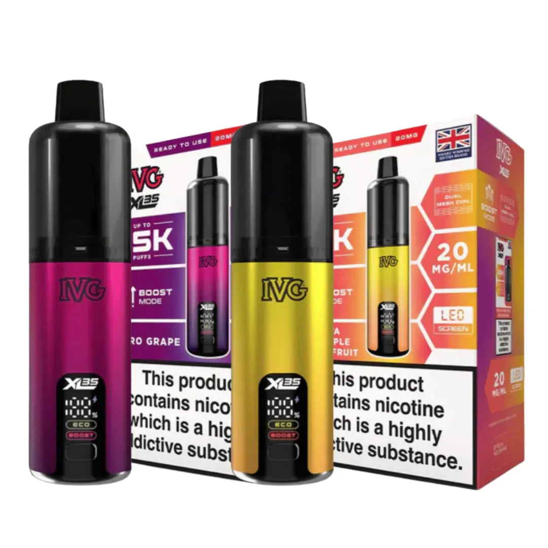 IVG XL 35K Puffs Prefilled & Reusable Pod Kit