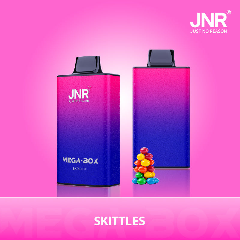JNR Mega Box 25000 Puffs Prefilled Vape Pod Kit - Box of 10