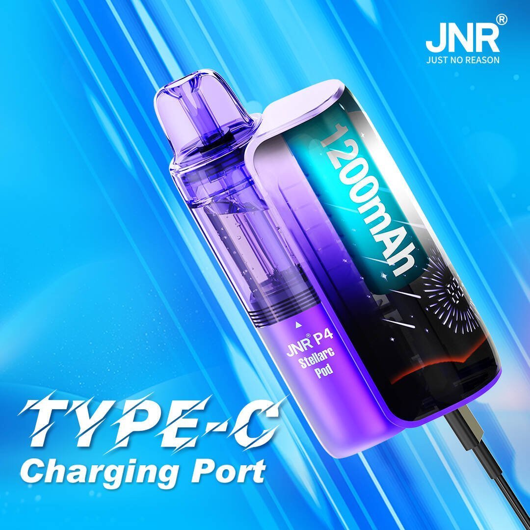 JNR P4 Stellarc 100K Refillable Prefilled Pod Kit - Pack of 3