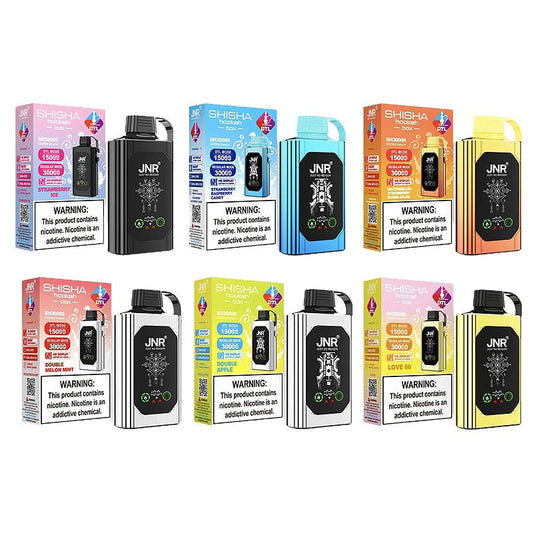 JNR Shisha Hookah Box SH30000 Disposable Vape 20ml 5%