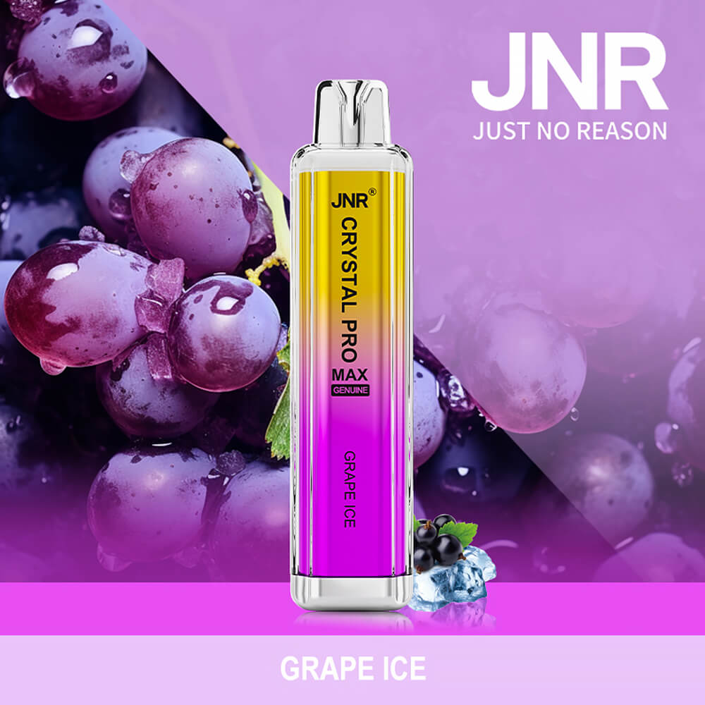 JNR CRYSTAL PRO MAX 5000 Puffs Disposable Vape（2% 5%Nicotine ）20ML 20 Flavors In Sales